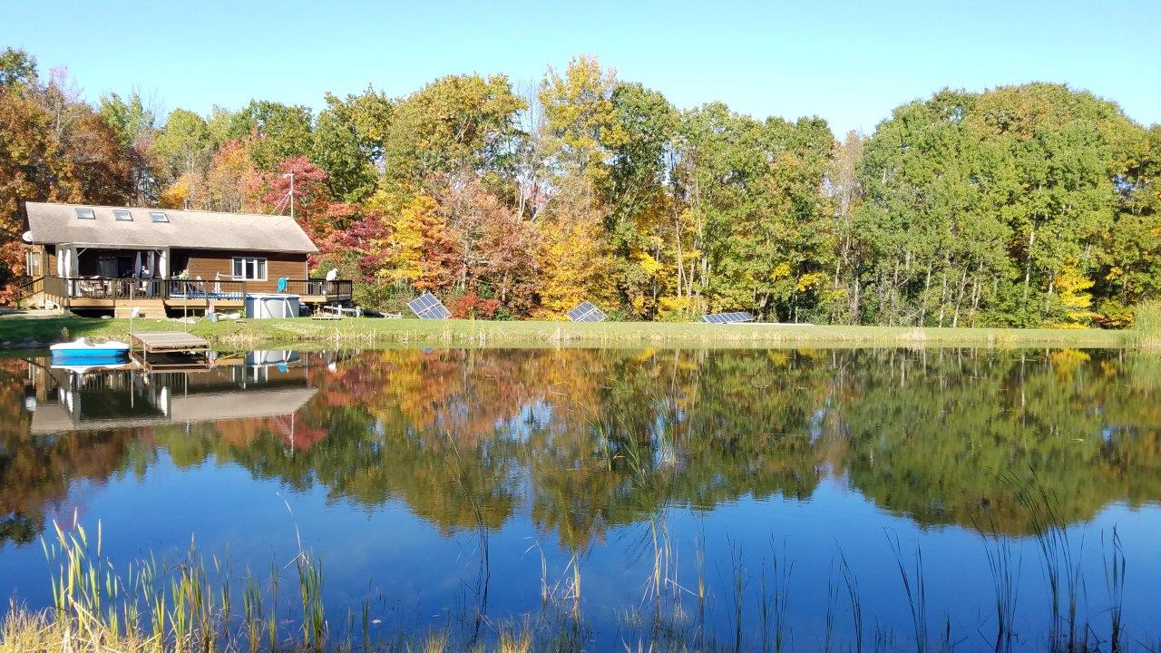 24 acres House with Pool in Almond NY 7142 Delos Road bordering State