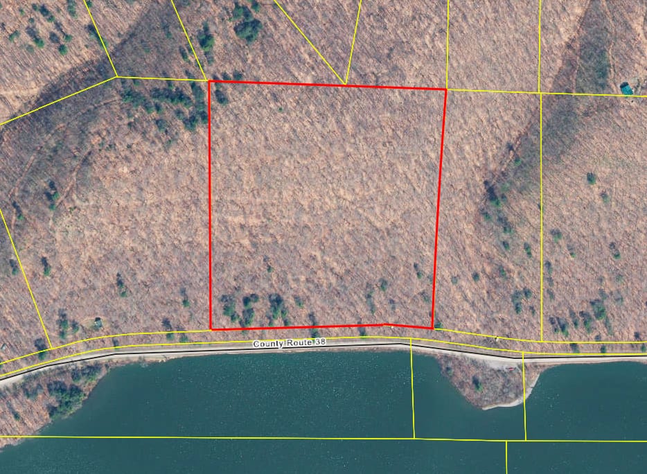 22 acres with Water Views of Alma Pond in Alma NY County Road 38 NY
