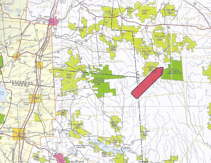 57.7 Acres for Sale in Lewis County New York NY LandQuest NY LandQuest