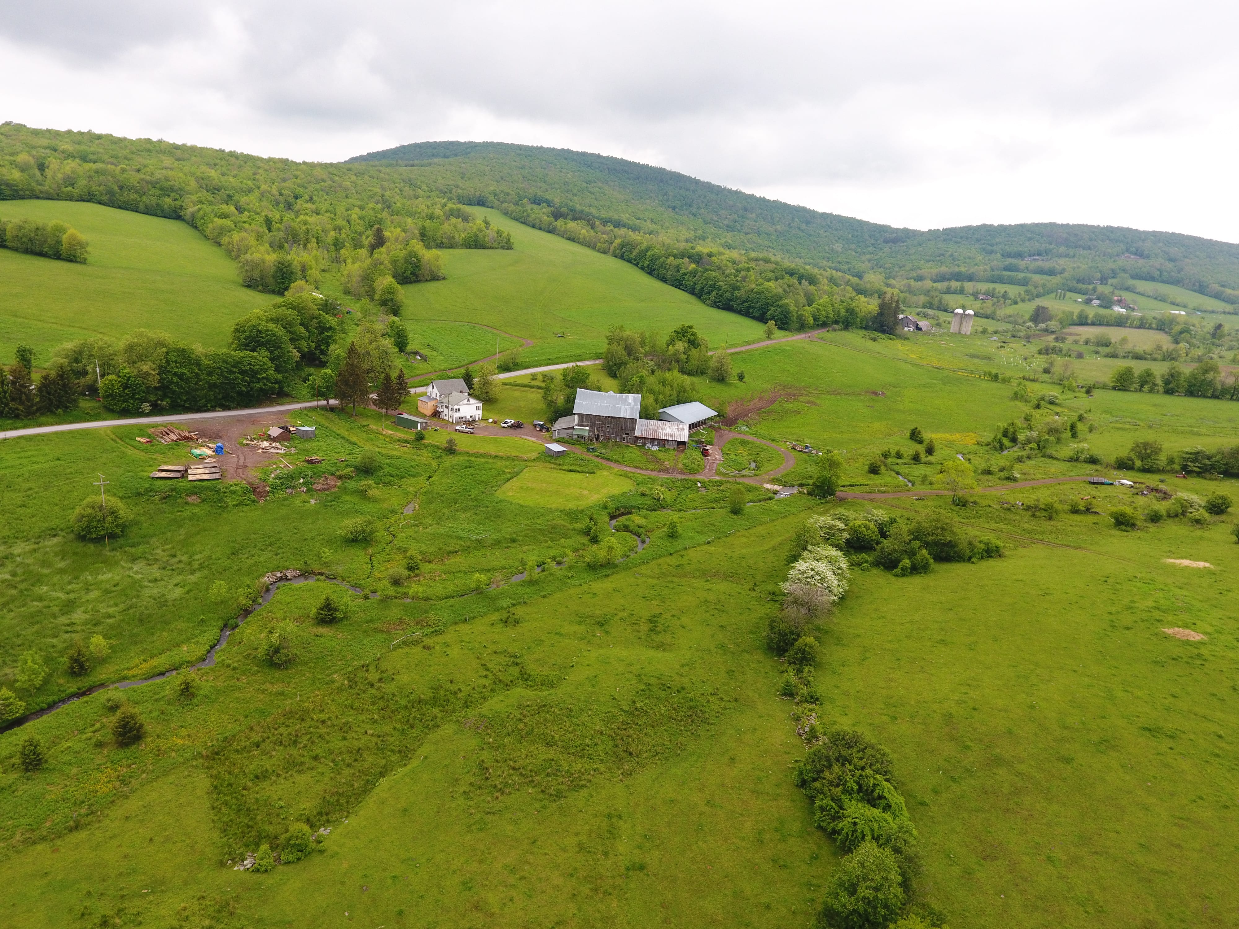 175 Acres Former Dairy Farm in Bovina NY 834 Crescent Valley Road NY